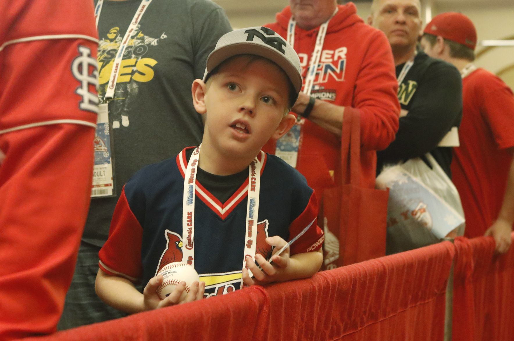 Cold Weather Doesn't Stop Fans at the Winter Warm-up